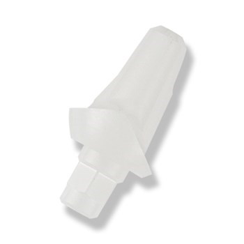 Абатмент керамический прямой (с винтом) FRIADENT CERCON Abutment stright, размер D4.5/GH1/A0 neutral, арт: 47-1151 47-1151 - фото 492078