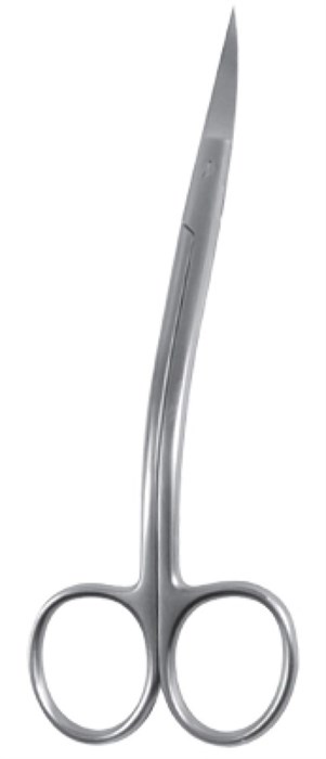 Ножницы S-образныеSCI-07 Стоматологические ножницы S-образные, 14 см, Mr.Curette Tech, Южная Корея SCI-07 - фото 492369