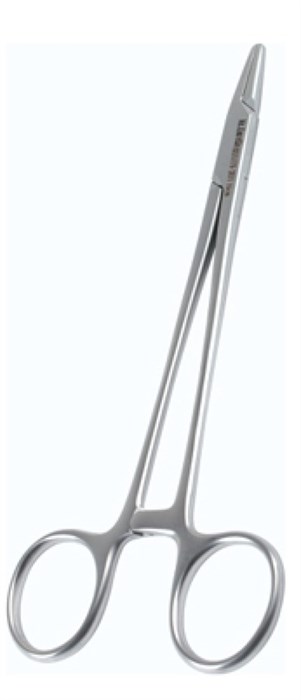 ИглодержательNDH-03 Стоматологический иглодержатель, сталь, 16 см, Mr.Curette Tech, Южная Корея NDH-03 - фото 492384