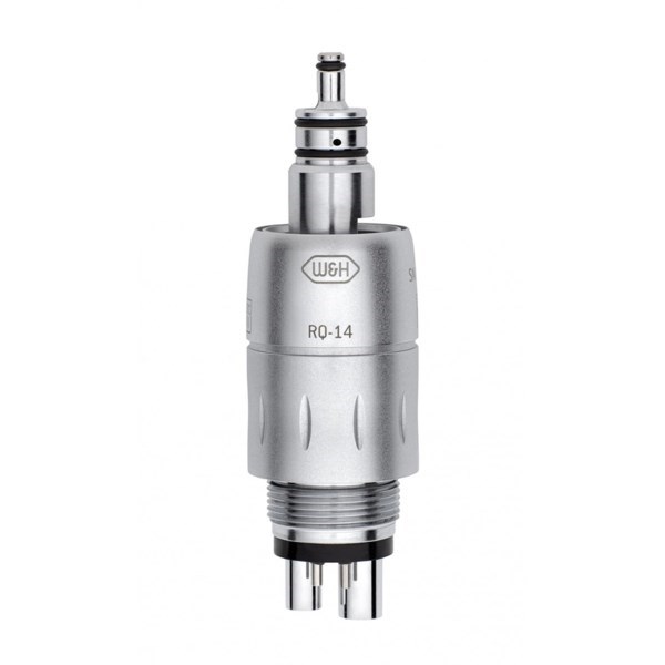 Roto Quick RQ-14 - быстросъемный переходник для турбинных наконечников с регулировкой подачи воды, 4-канальный Midwest 10401400 - фото 497200