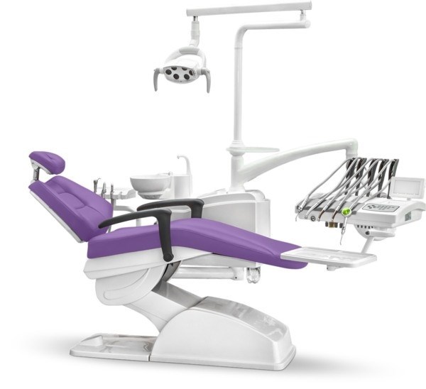 Стоматологическая установка AY-A 3600, верхняя подача, сиреневый ND-A006308-PURPLE - фото 498327