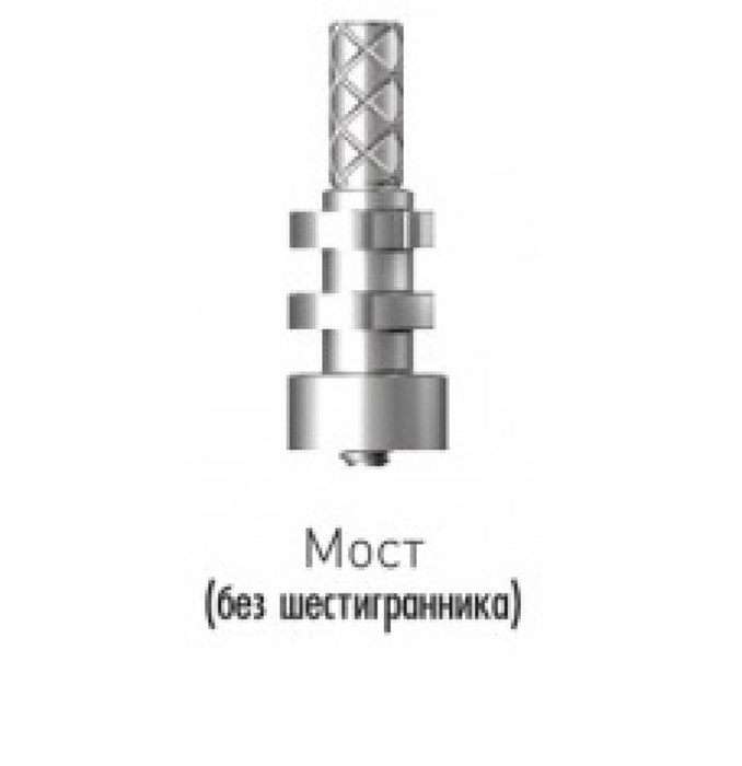 SPU55BL Слепочный трансфер для винтового абатмента, Dentium (Ю.Корея) SPU55BL - фото 499798