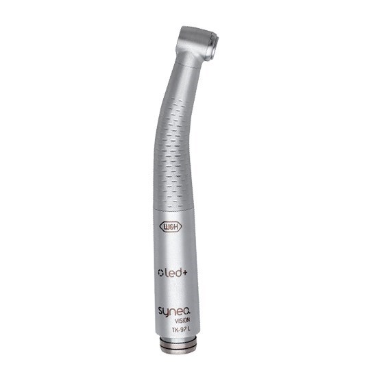 Synea Vision TK-97 L - турбинный наконечник с LED подсветкой, соединение Roto Quick 30017000 - фото 499800
