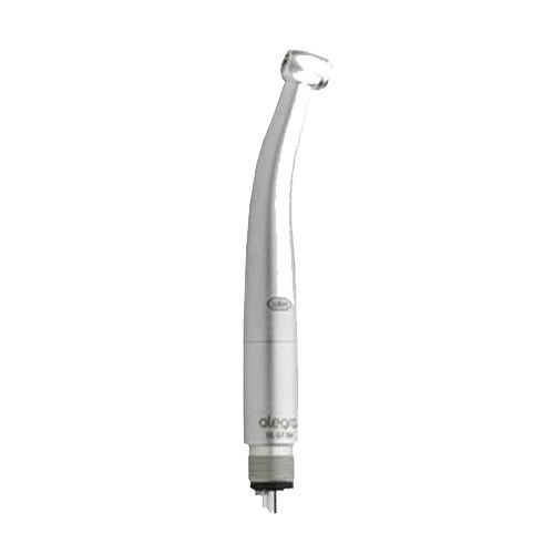 Alegra TE-98 LED G RM - турбинный наконечник с кнопочным зажимом, встроенным генератором и светодиодом, трехточечным спреем , под турбинные боры FG диаметром 1,6 мм, с 4-канальным соединением Ritter-Midwest 10059802 - фото 499838