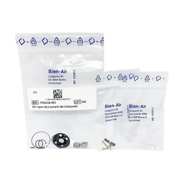 Ремонтный набор для микромотора МС2 LK/LED с О-кольцами, подшипники 1502218-001 - фото 500366