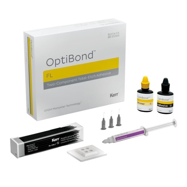 OptiBond FL Kit - адгезивная система, набор (8 мл, 8 мл, 3 г, принадлежности) 26684-E - фото 500664