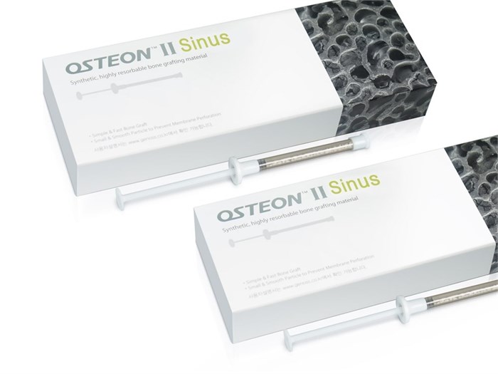 Костнозамещающий материал Osteon 2 Sinus, крупная крошка 0.5, в шприце, Genoss (Ю.Корея) DT7G1020050SS - фото 500727
