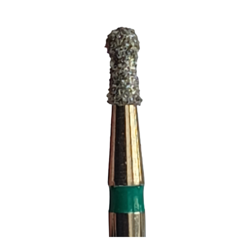 Боры стоматологические алмазные FG 802/014, зел., 6шт. ISO код 314002534014, арт: FG301S/6 C FG301S/6C - фото 500824