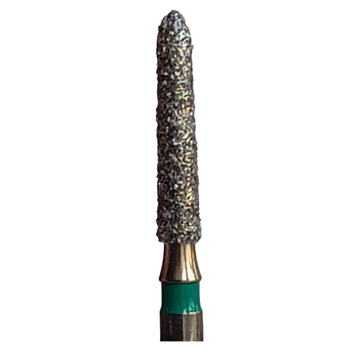 Боры стоматологические алмазные FG 878К/016, зел., 6шт. ISO код 314298534016, арт: FG182/6 C FG182/6C - фото 501095