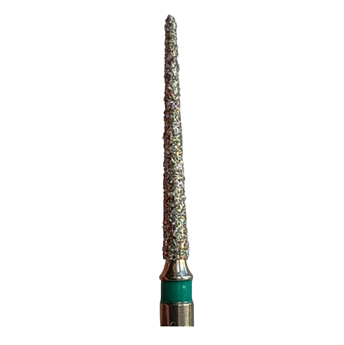Боры стоматологические алмазные FG 859/012, зел., 6шт. ISO код 314167534012, арт: FGD3/6 C FGD3/6C - фото 501719