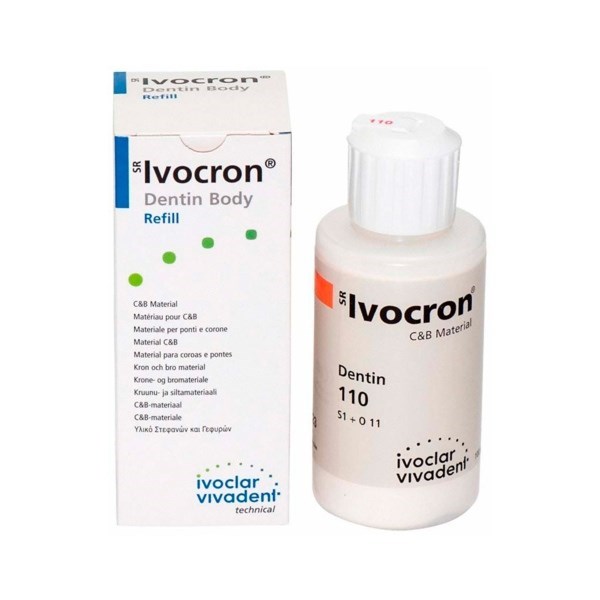 SR Ivocron Body - облицовочный материал для изготовления временных изделий, цвет 110, 100 г 549924AN - фото 502033