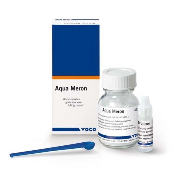 Aqva Meron - стеклоиономер цемент для фиксации, 35 г VOCO1172 - фото 502363