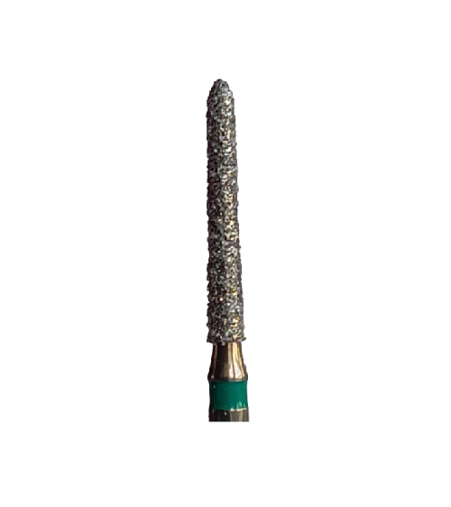 Боры стоматологические алмазные FG 879К/014, зел., 6шт. ISO код 314299534014, арт: FG191/6 С FG191/6С - фото 502850