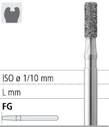 Боры стоматологические алмазные FG 835/022, зеленый, 1шт. ISO код 314109534022, арт: FG304/1 C FG304/1C - фото 502995