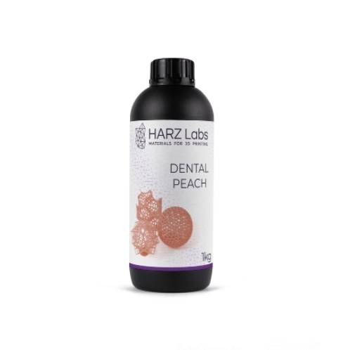 Фотополимер HARZ Labs Dental Peach (бледно-оранжевый). Упаковка 1000 гр. st691967 - фото 503023