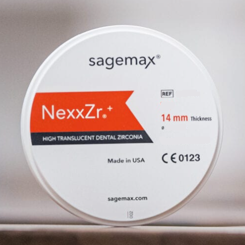 Материал из оксида циркония - Диск NexxZr+ (Plus), форма Z-95, толщина 14, цвет A3, арт: 752876 752876 - фото 503098