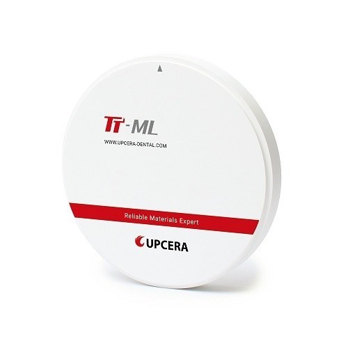 Заготовки циркониевые - Диск TT ML окрашенный послойно А3 (98) 20 мм, арт: TT MT ML A3 D98-20 TTMTMLA3D98-20 - фото 503600
