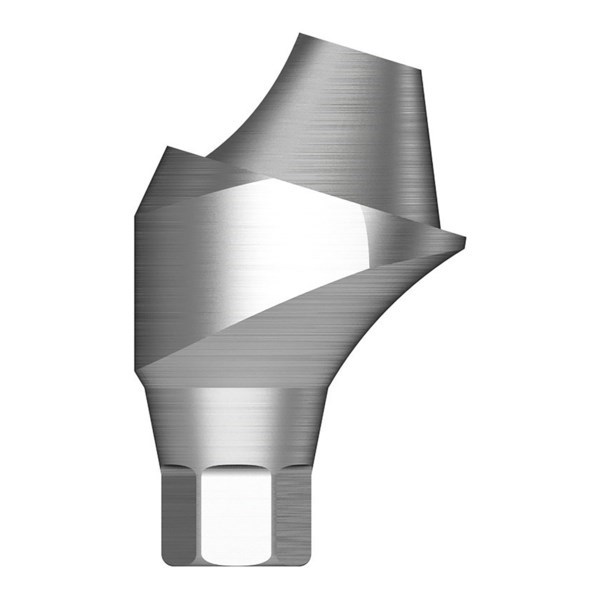 Multi Angled - абатмент угловой, D=4.8 мм, G/H=4.0 мм, угол 17, Mini GS17MAM4840WH - фото 504102