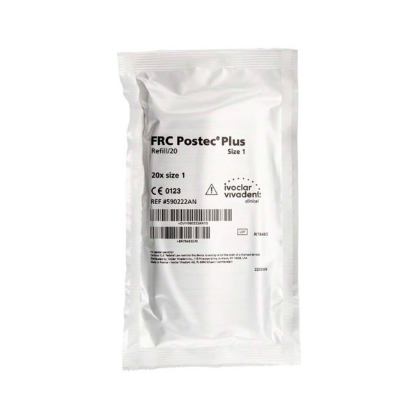 FRC Postec Plus Refill - штифт стекловолоконный, размер 1, 20 шт 590222AN - фото 506721