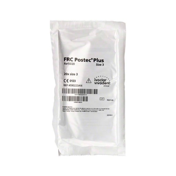 FRC Postec Plus Refill - штифт стекловолоконный, размер 3, 20 шт 590223AN - фото 506727