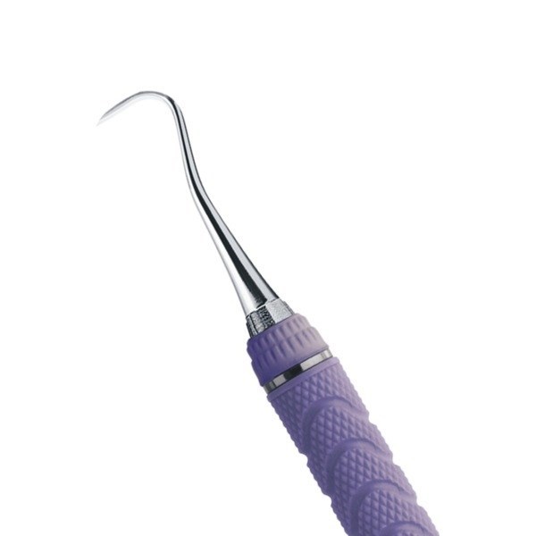 Скалер Sickle-Hoe Resin, лавандовый, ручка №8 SDH100C8E2 - фото 507514