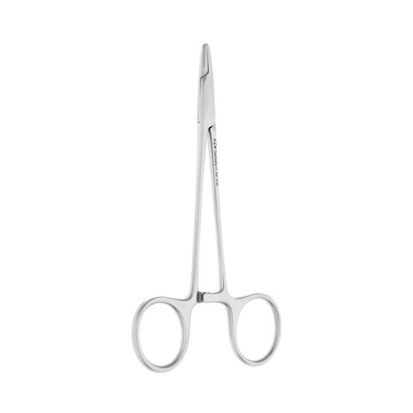 Иглодержатель хирургический Webster прямой, гладкий, 12,5 см 20-8A* - фото 508247