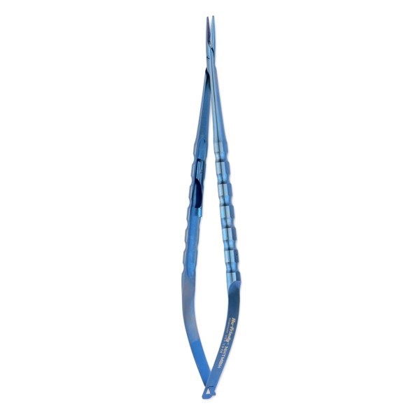 Иглодержатель Titanium, микрохирургический, прямой, 18 см NHTMBH - фото 508429