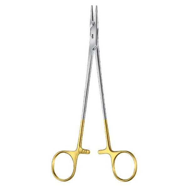 Иглодержатель по HEGAR-MAYO, для нитей до 3/0 DUROGRIP, длина 150 мм BM065R - фото 508523
