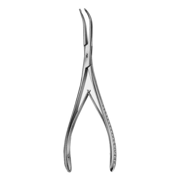 Кусачки костные по STELLBRINK, сильно изогнутые, длина 170 мм FO400R - фото 508737