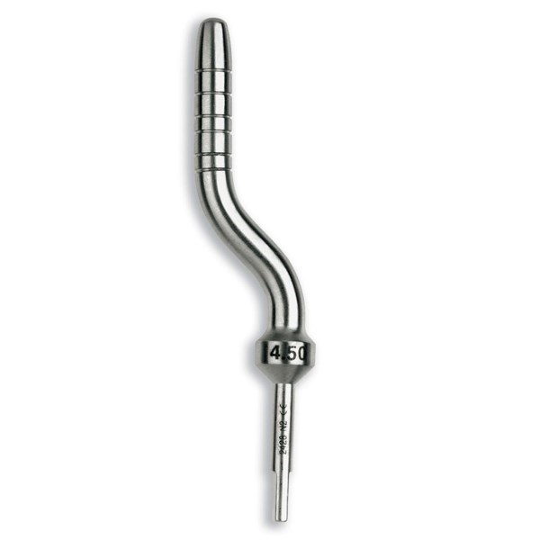 Остеотом Bone-Spreader #4.50, выпуклый, изогнутый, 5,0 мм OSTMSP50A - фото 509732