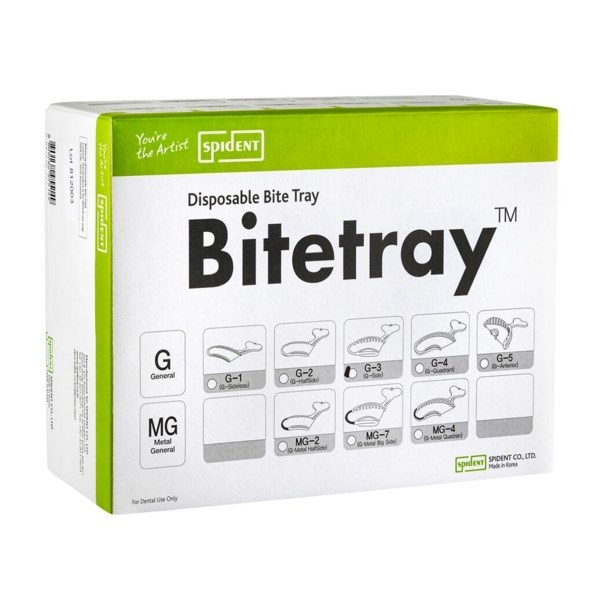 Bitetray - частичные сетчатые ложки для одномоментного снятия оттиска, G4 Quadrant, 30 шт 7333G4 - фото 512302