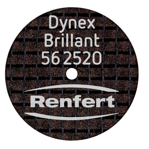 Диски отрезные Dynex Brillant, для керамики и металла, 0,25х20 мм, 10 шт 562520 - фото 514515