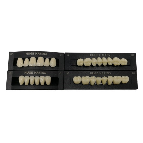 Kaifeng - зубы акриловые 28*1/ C1, S5 (1 гарнитур) C1S5/L5/32_Kaifeng - фото 514608