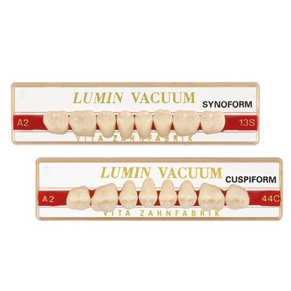 VITA LUMIN VACUUM classical A1 – D4 - вакуумные жевательные зубы для протезирования (цвет и форма на выбор), 1 шт VITALV-PC-A1D4-1 - фото 514743