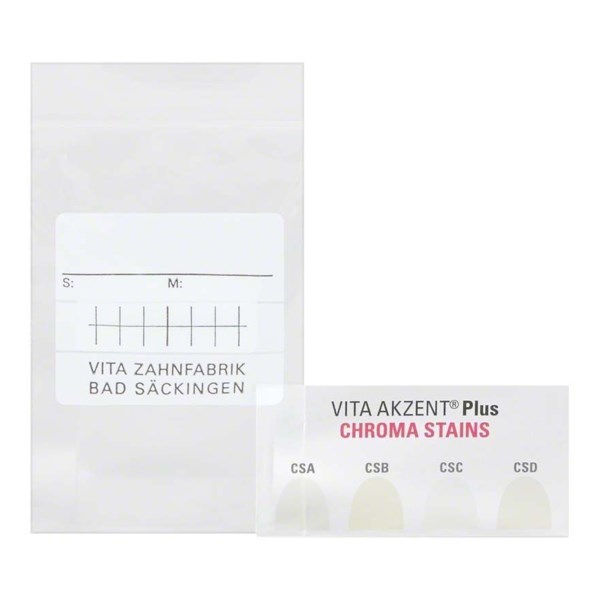 VITA AKZENT Plus CHROMA STAINS - образец диска classical B455 - фото 515138