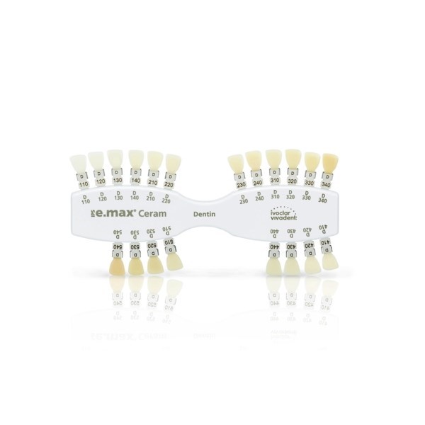 IPS e.max Ceram Shade Guide Dentin - расцветка дентинов 597275 - фото 515185