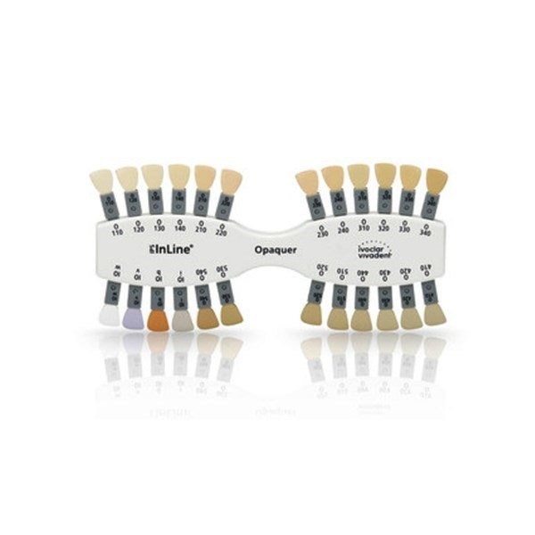 IPS InLine Material Shade Guide Deep Dentin - расцветка дип-дентинов 593358 - фото 515208