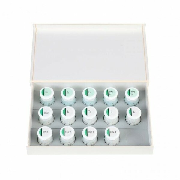 EX-3 Enamel/Translucent Complete Kit - набор эмалей, транспарентов и пришеечного фарфора, 13 х 10 г 102-0170 - фото 515228