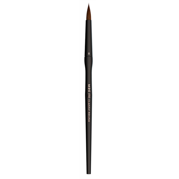 Classic Brush - кисть, натуральный волос, размер 8, черный 105-0008 - фото 515286