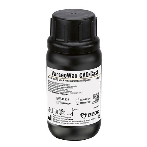 VarseoWax CAD/Cast - смола для 3D-печати, 250 г 41137 - фото 515826