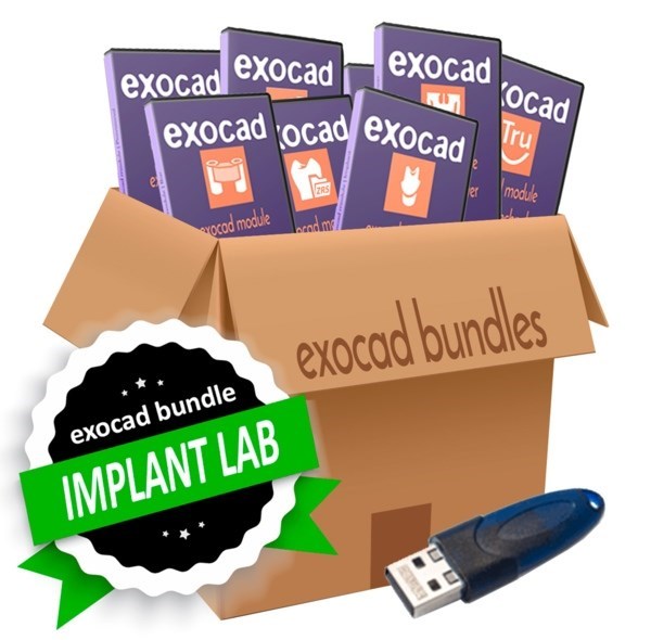 Обновления программного обеспечения для, Exocad Implant Lab Bundle 265338 - фото 515888