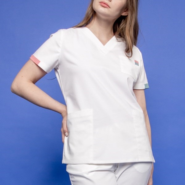 Туника женская 254 Alabama, R150 белый, XL 254R150XL - фото 519176