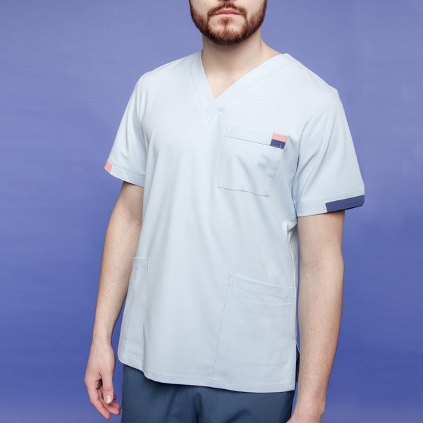 Туника мужская 258 Michigan, R132 светло-голубой, 4XL 258R1324XL - фото 522915