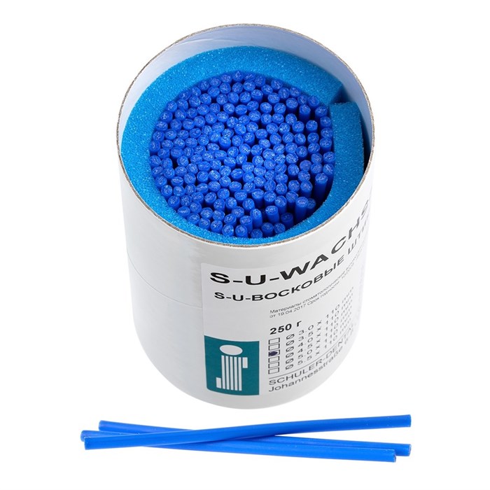 Восковые штиксы S-U-WACHSSTICKS, голубые, 4,0 мм, длина 110 мм, упаковка 250 г, 63040029 63040029 - фото 529065