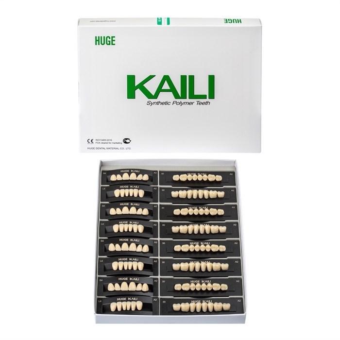Зубы акриловые Kaili 28*1/ A3.5, S8 1 уп. (4 гарн.), A3.5S8/L8/34_Kaili A3.5S8/L8/34_Kaili - фото 529116
