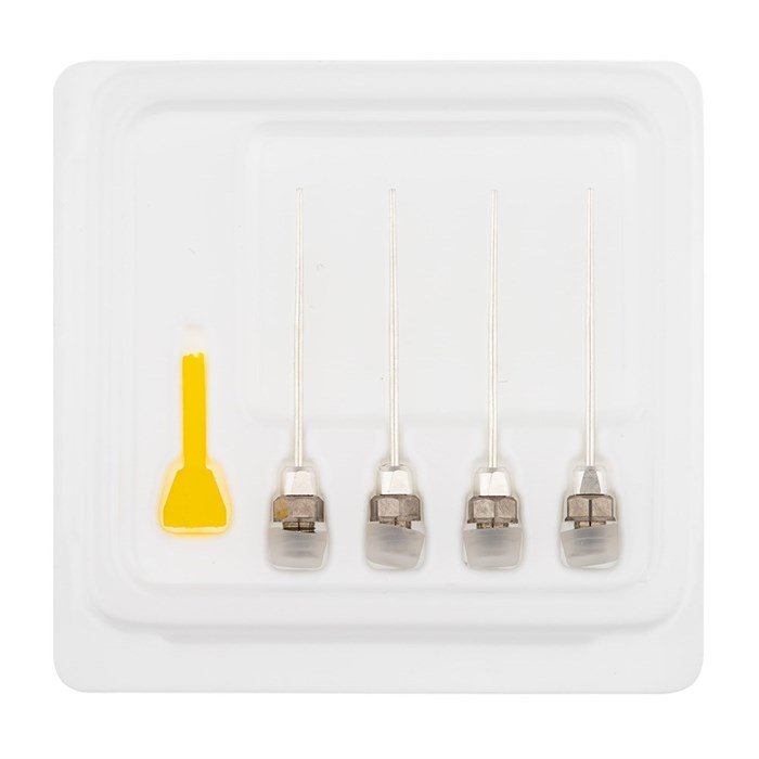 Игла инжекторная 25G 24 мм для обтуратора Fi-G (4 шт.) 25G-24-mm - фото 530474