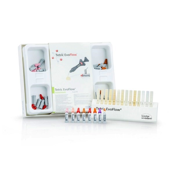 Tetric EvoFlow Assortment - текучий композитный материал, 40 кавифилов по 0.2 г 595950WW - фото 530793