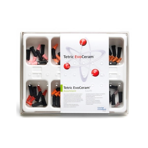 Tetric EvoCeram Assortment - композитный материал светоотверждаемый, 40x0.2 г 590291WW - фото 531261