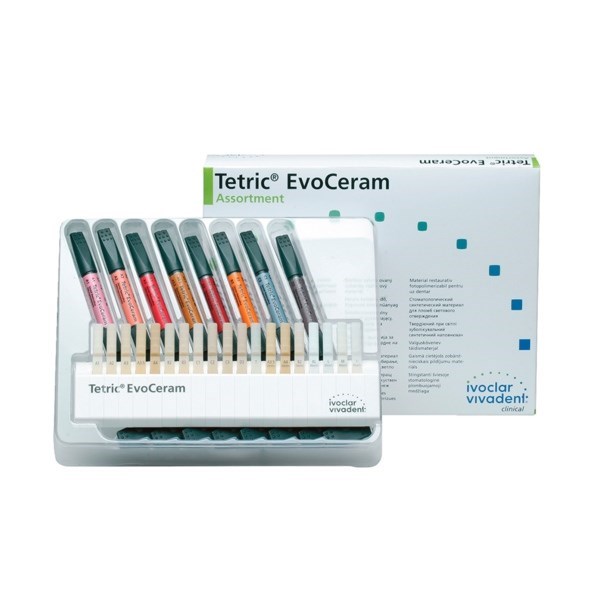 Tetric EvoCeram Assortment - композитный материал светоотверждаемый, 8x3 г 590290WW - фото 531265
