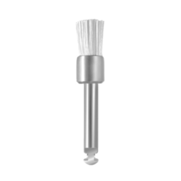 Щеточка нейлоновая EVE UNIBRUSH WZM 4x6,5 мм, средние, белые, 100 шт 9462X100 - фото 531285